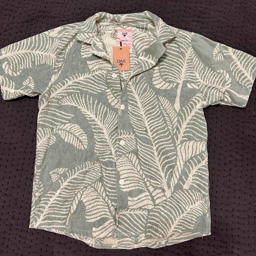 BANANA LEAF CUBA TERRY SHIRT